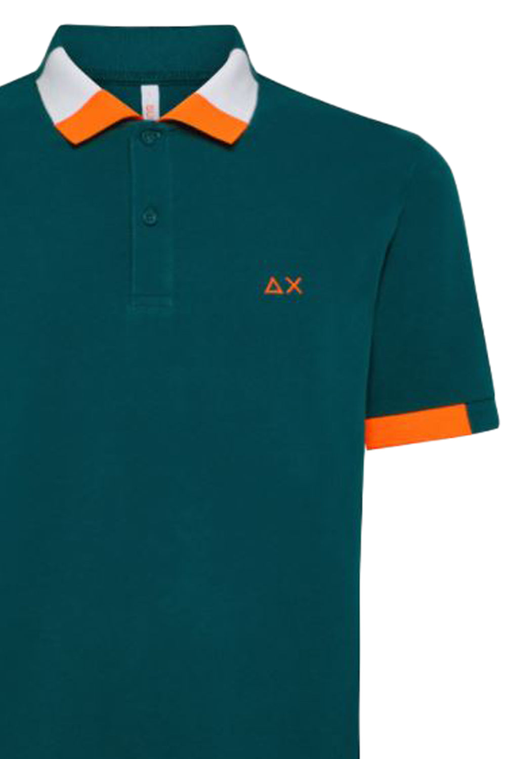 Polo con profili a contrasto doppio colore - SUN68 Polo SUN 68