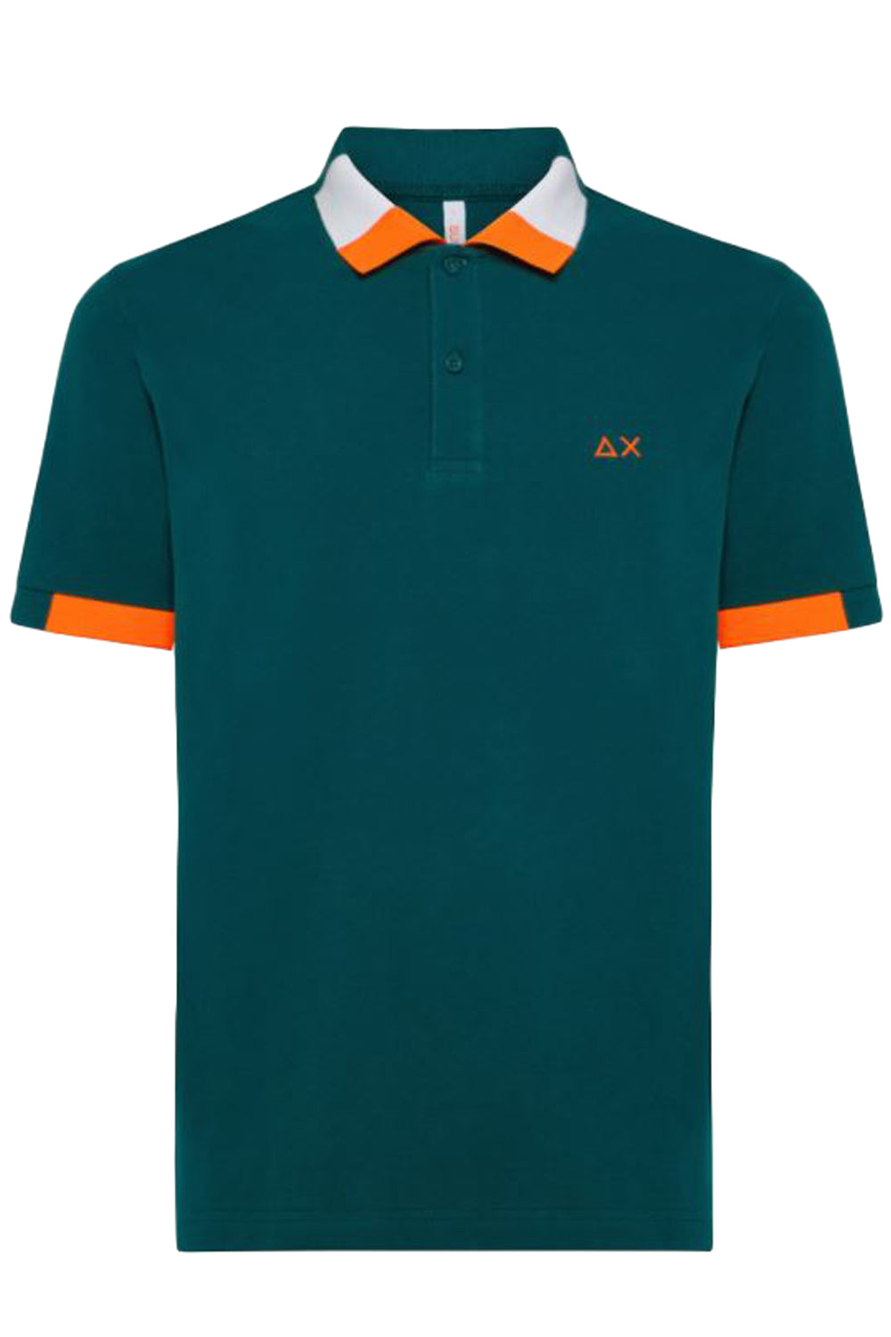 Polo con profili a contrasto doppio colore - SUN68 Polo SUN 68