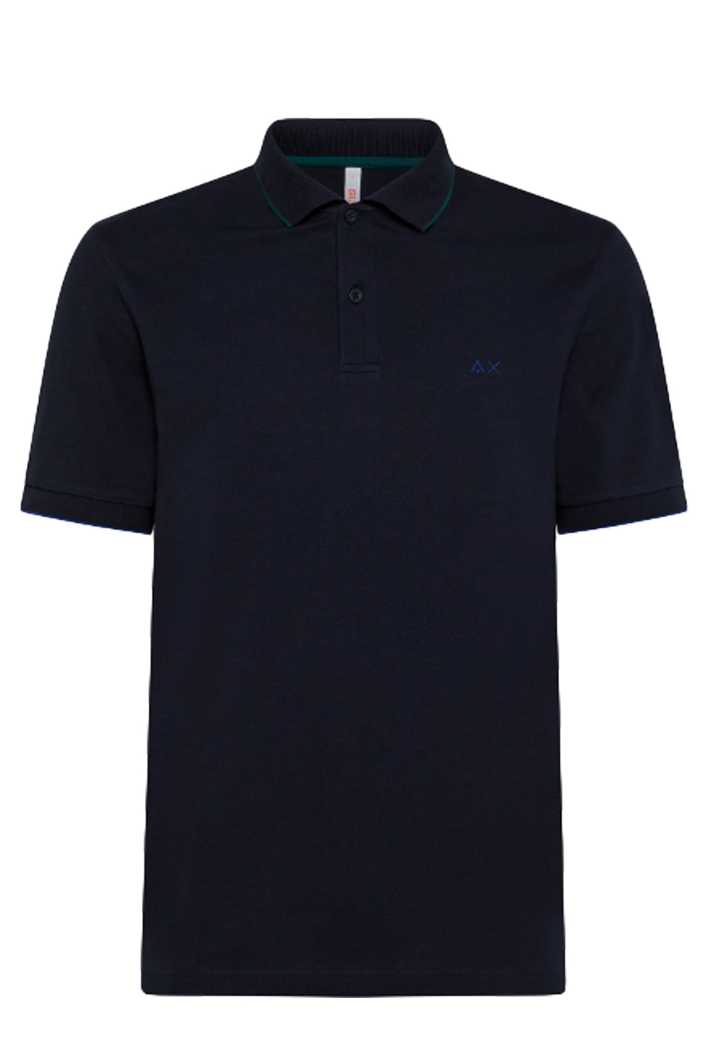 SUN68 Polo small stripes