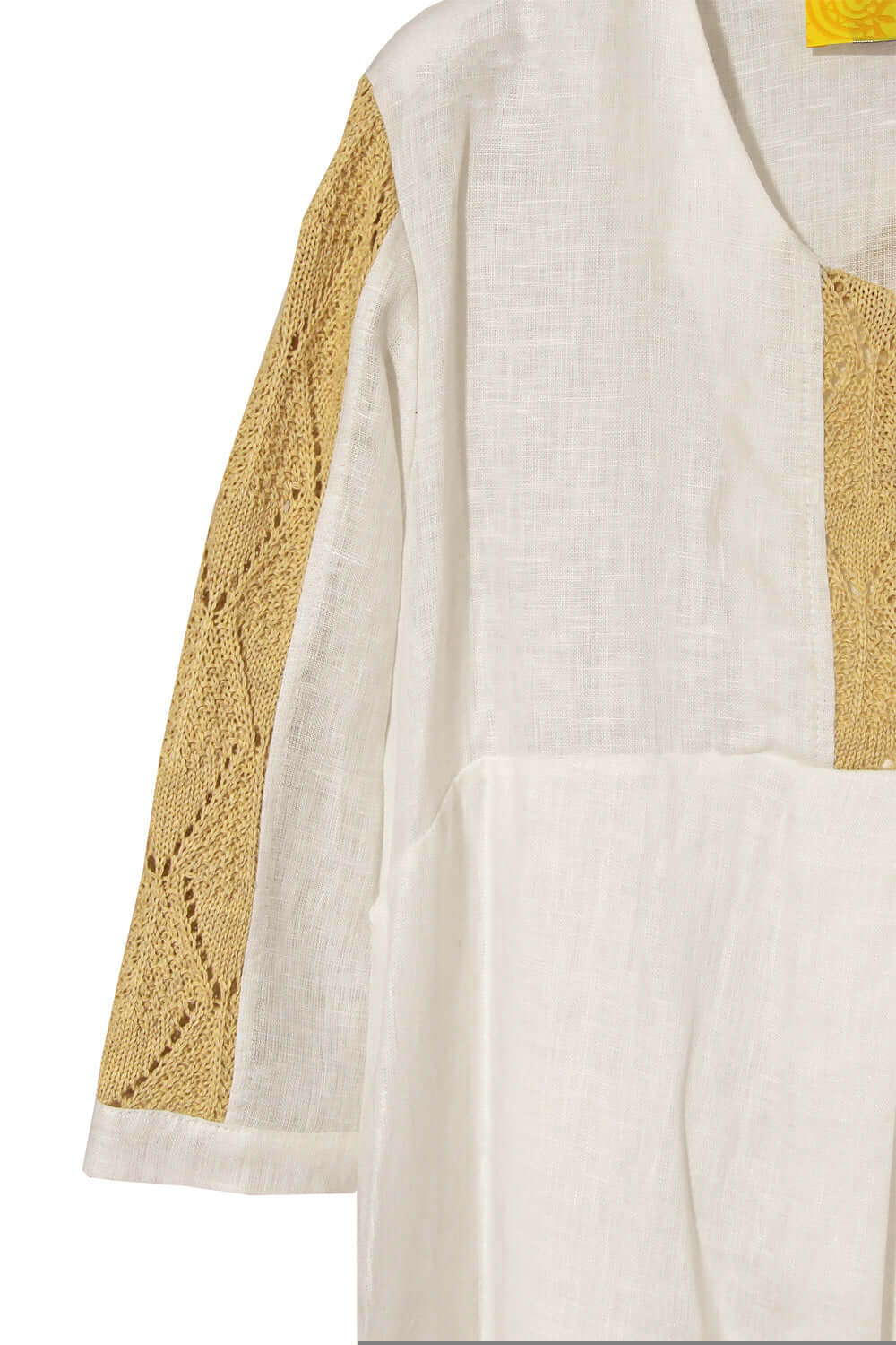 MAISON LYDIA Abito in lino con ricamo Dresses LYDIA