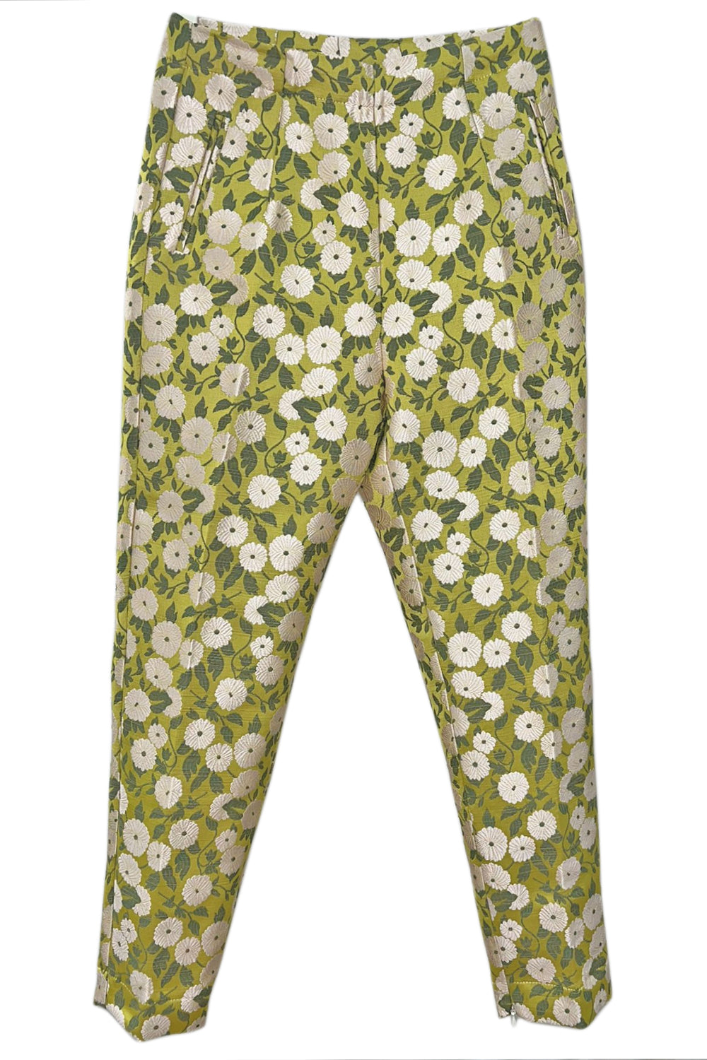 ALESSIA SANTI Pantalone damascato floreale Pants ALESSIA SANTI