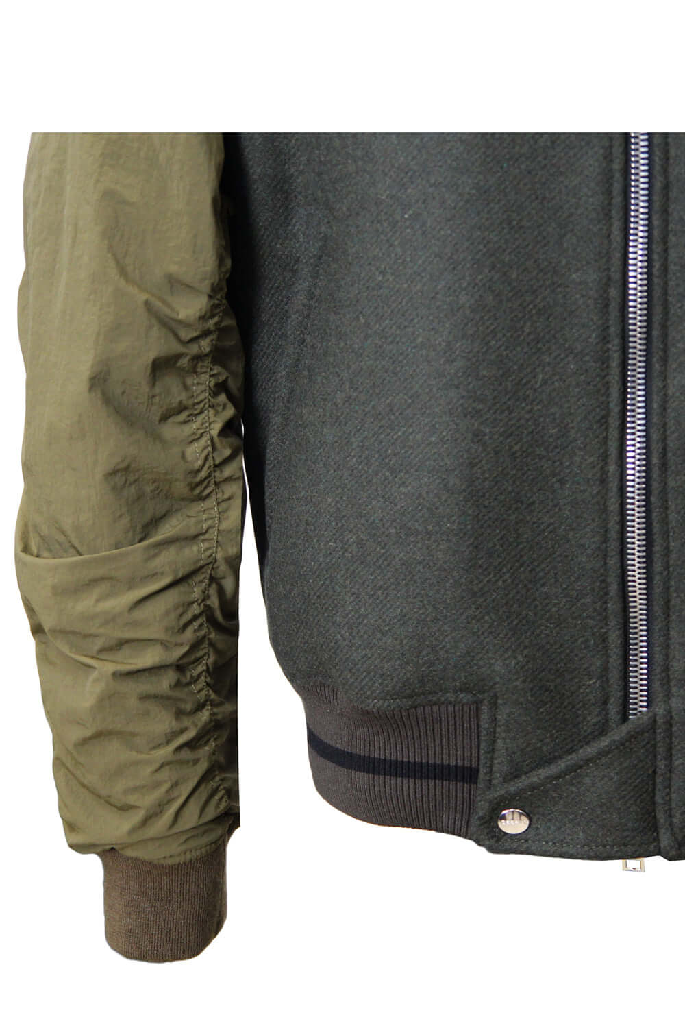 ICEBERG Giubbotti in nylon e pelle ICEBERG