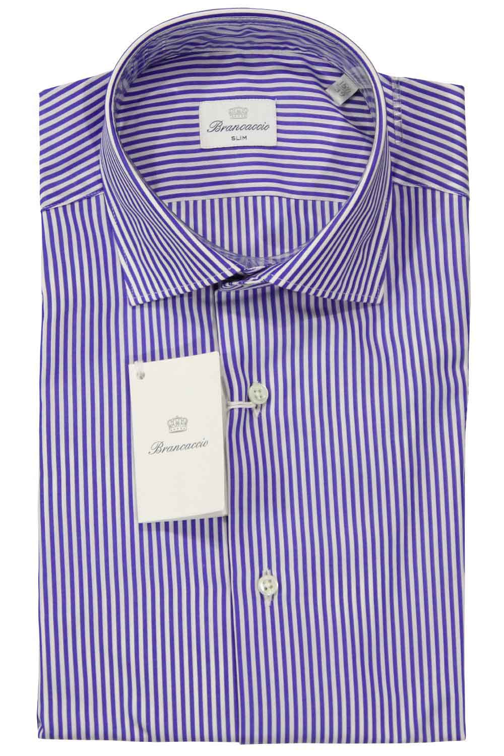 Camicia righe in cotone- BRANCACCIO Camicia BRANCACCIO