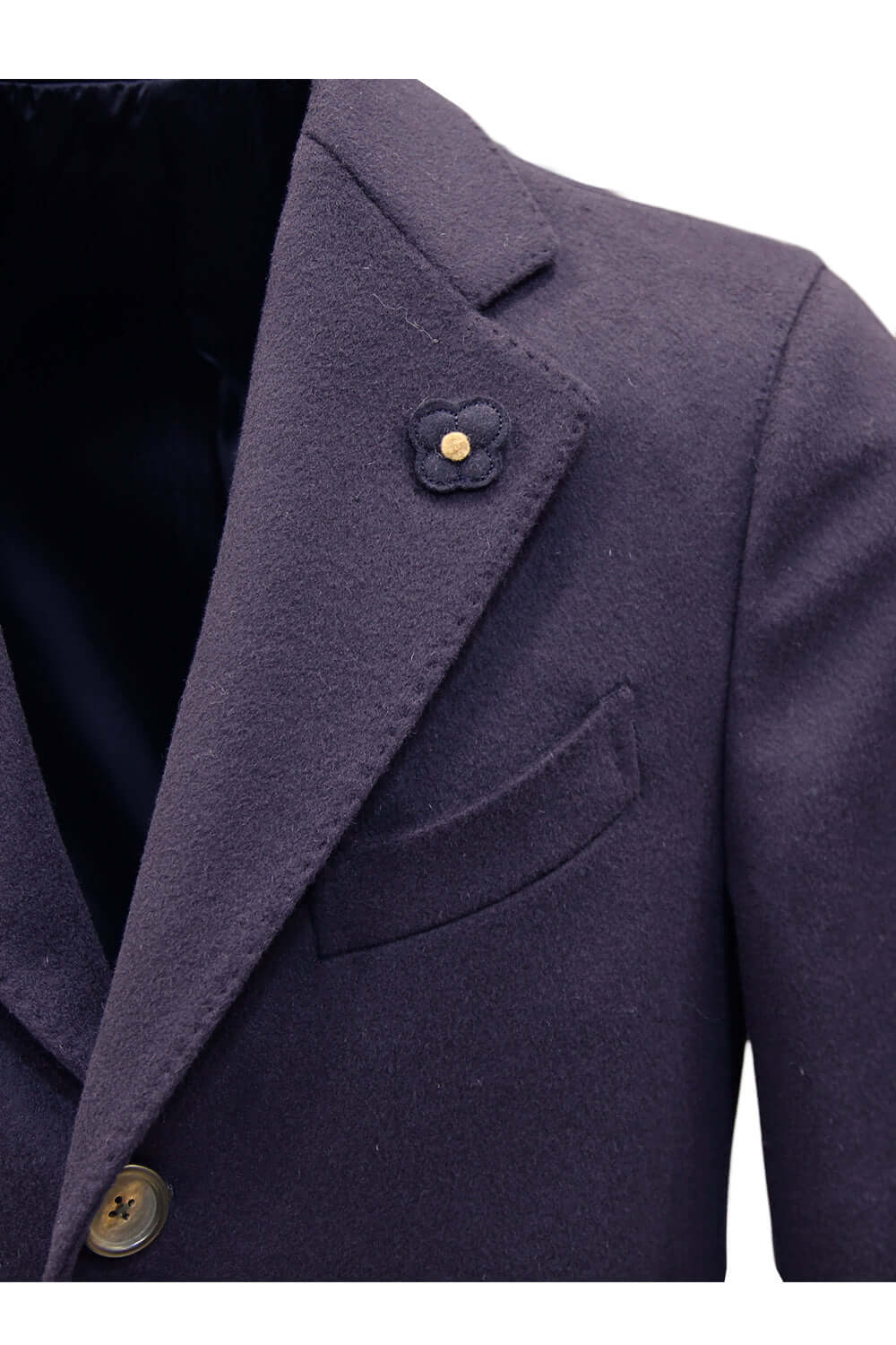 Cappotto con martingala - LARDINI LARDINI