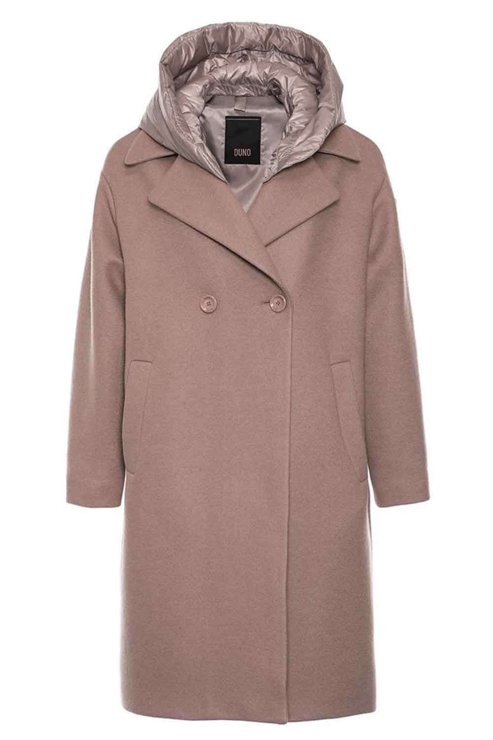DUNO Cappotto con cappuccio in nylon Cappotto DUNO