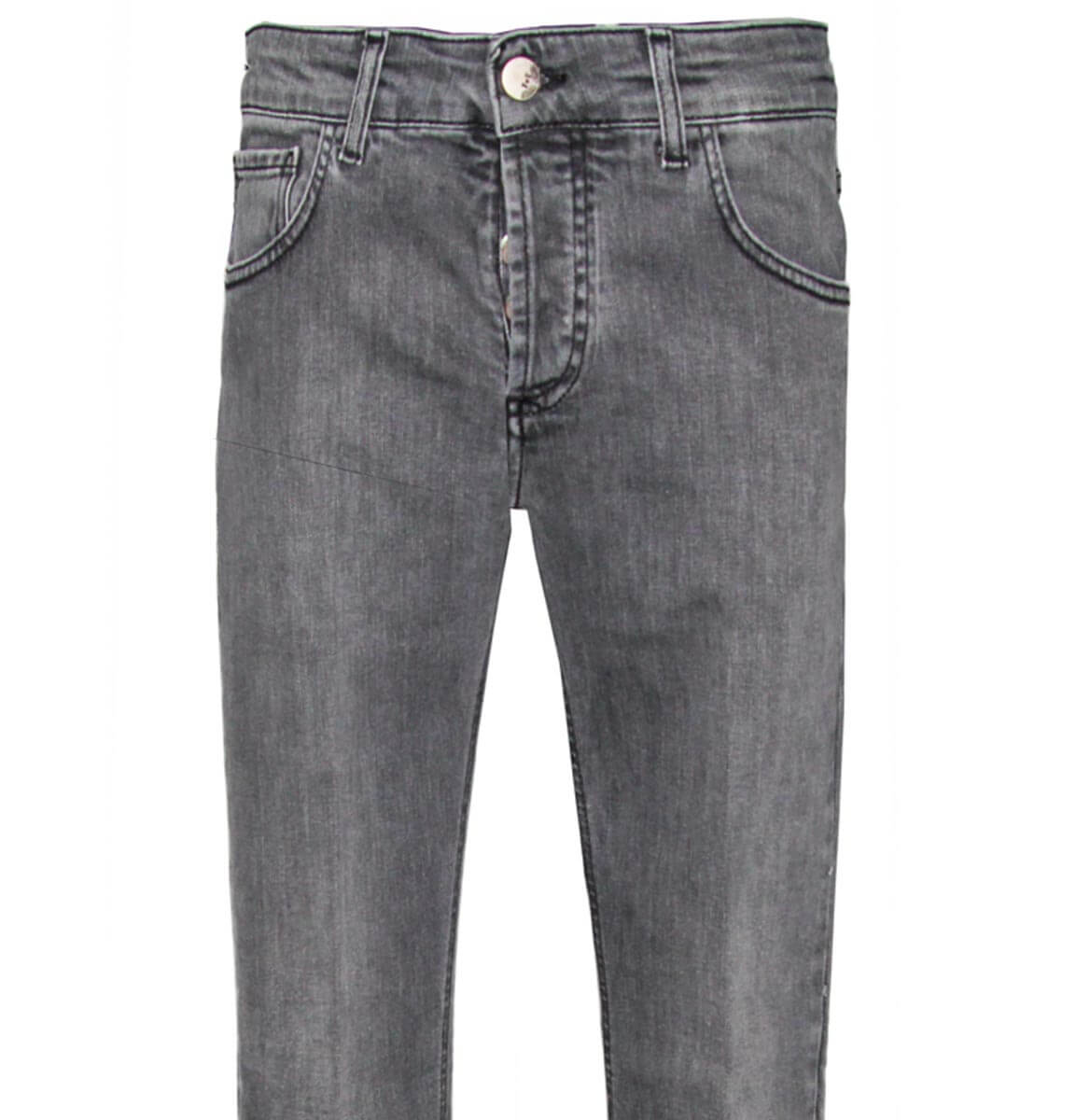 PANTALONE jeans grigio- ENTRE AMIS Pantaloni e jeans ENTRE AMIS   