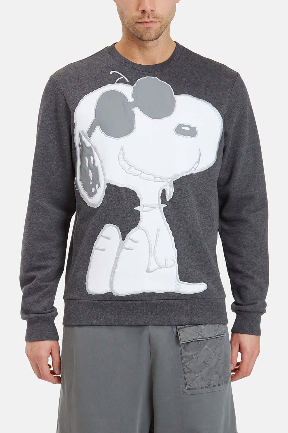 Felpa girocollo con frafica Snoopy - ICEBERG Felpa ICEBERG