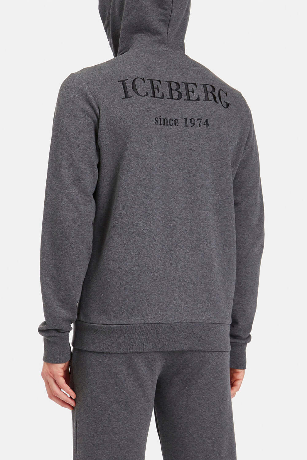Felpa con logo heritage sul retro - ICEBERG Felpa ICEBERG