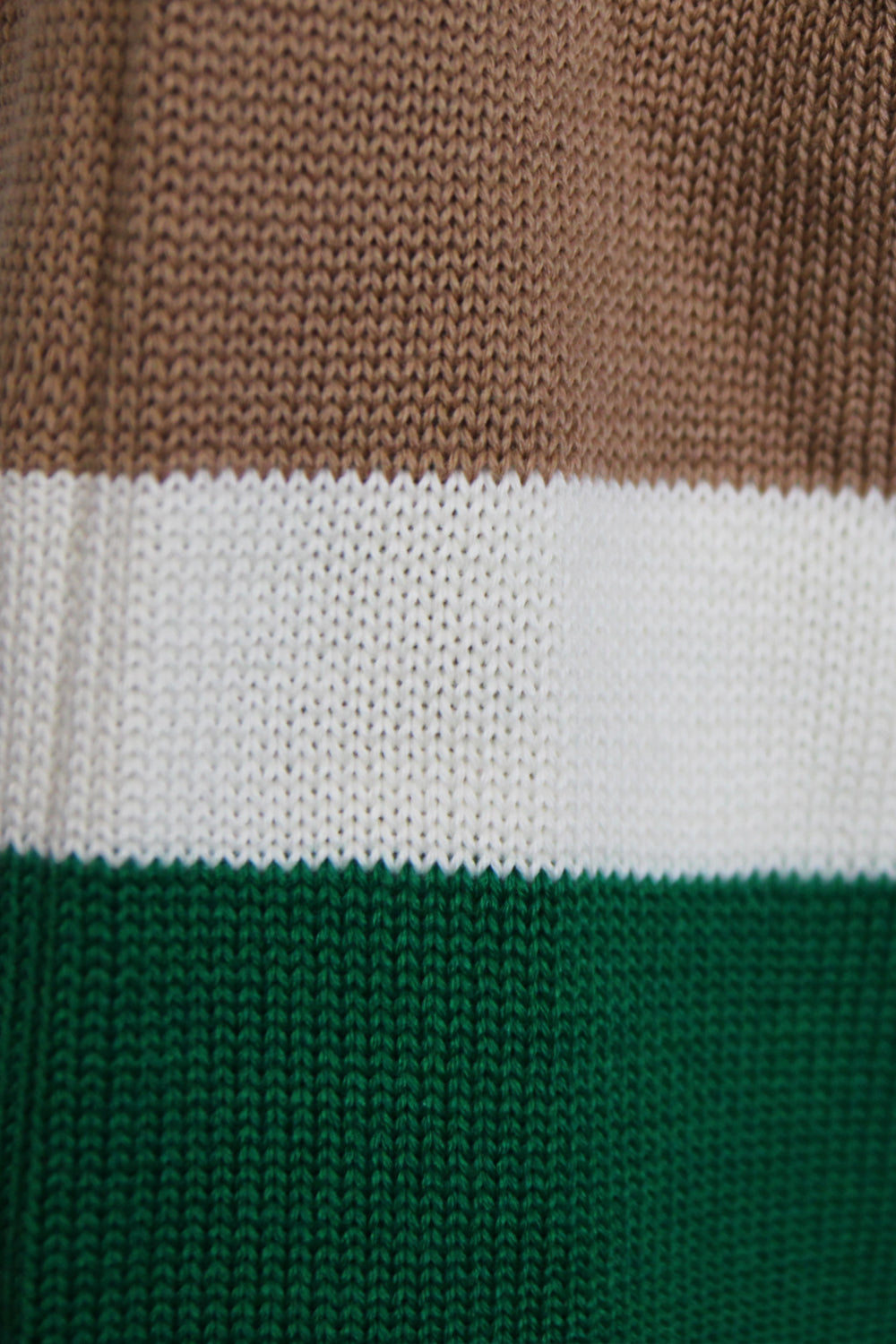 WHITE OVER Felpa con inserti in maglia WHITE OVER