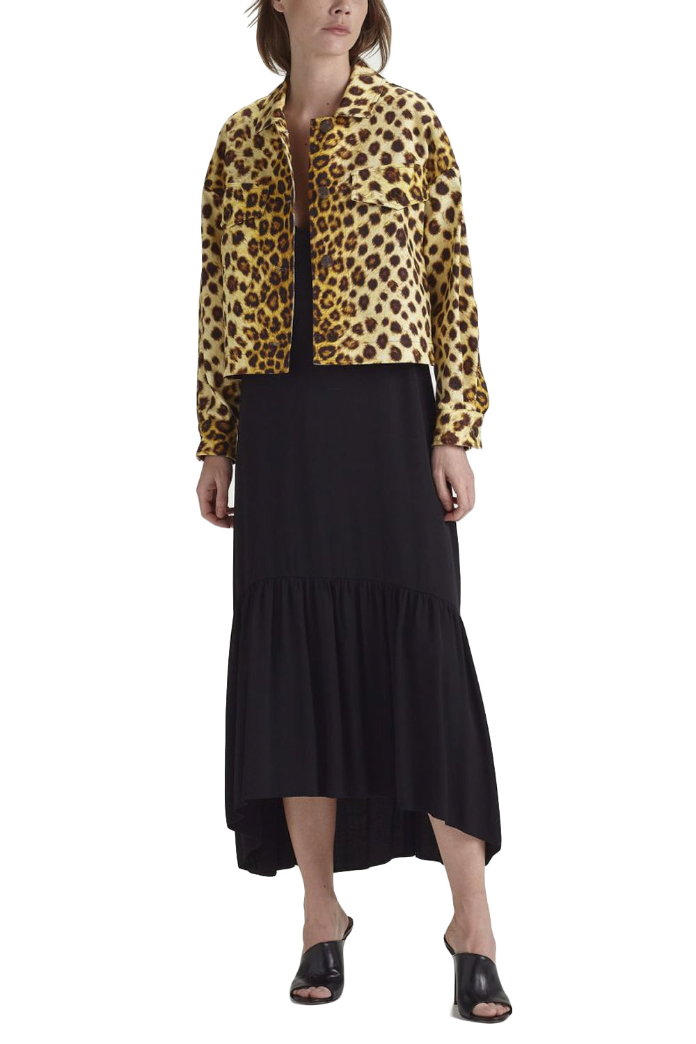 RAME Giacca in denim animalier Coats & Jackets RAME
