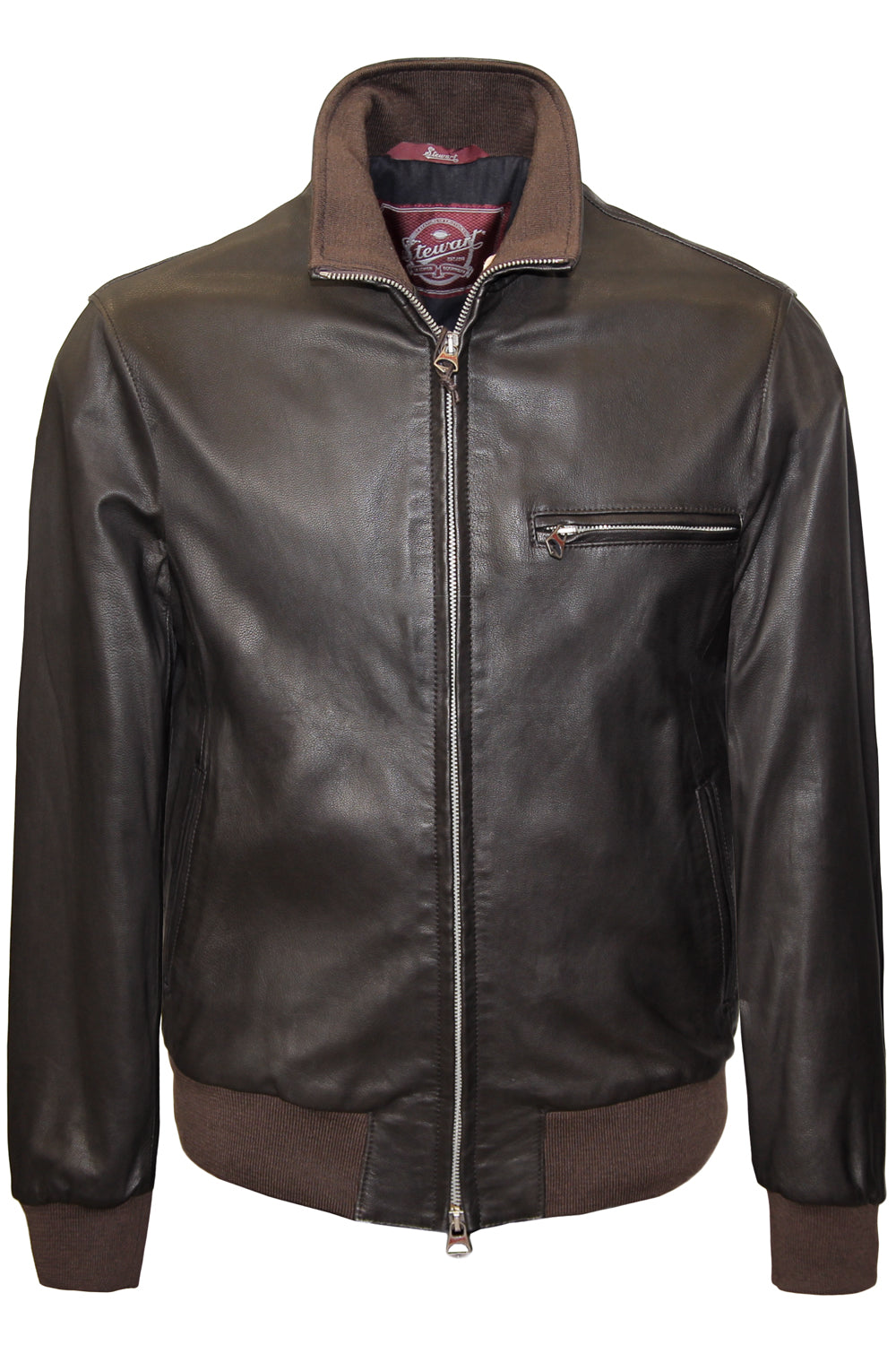 STEWART Giubbotto in pelle STEWART