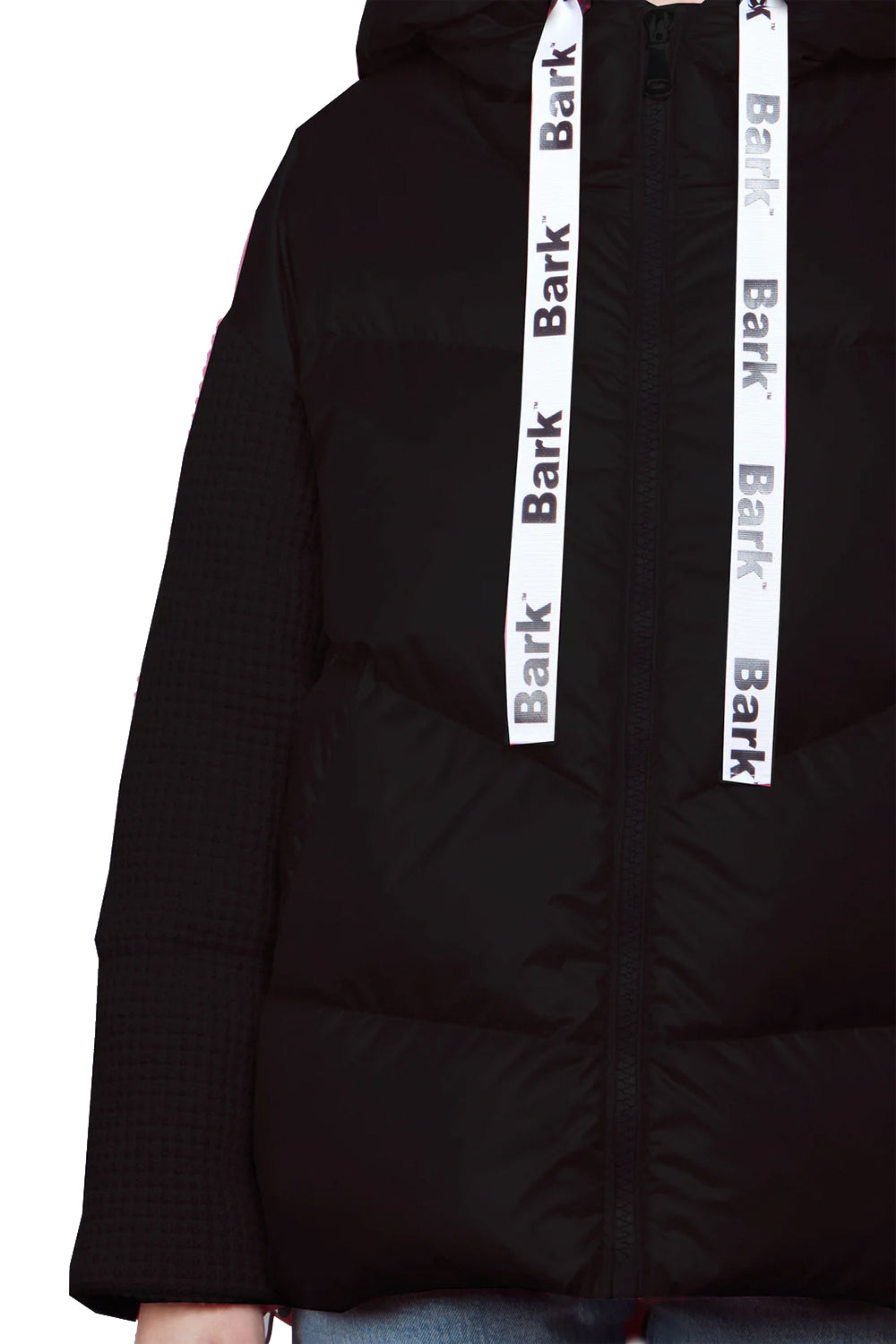 BARK Giubbotto in nylon con maniche in lana Coats & Jackets BARK