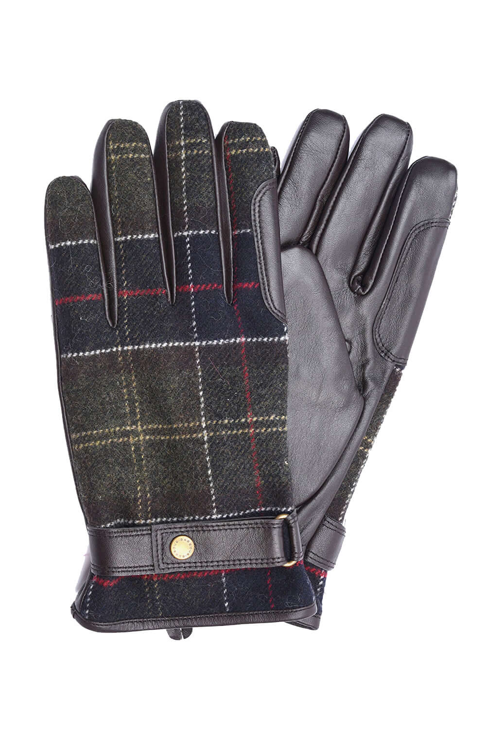 BARBOUR Guanti pelle e lana BARBOUR