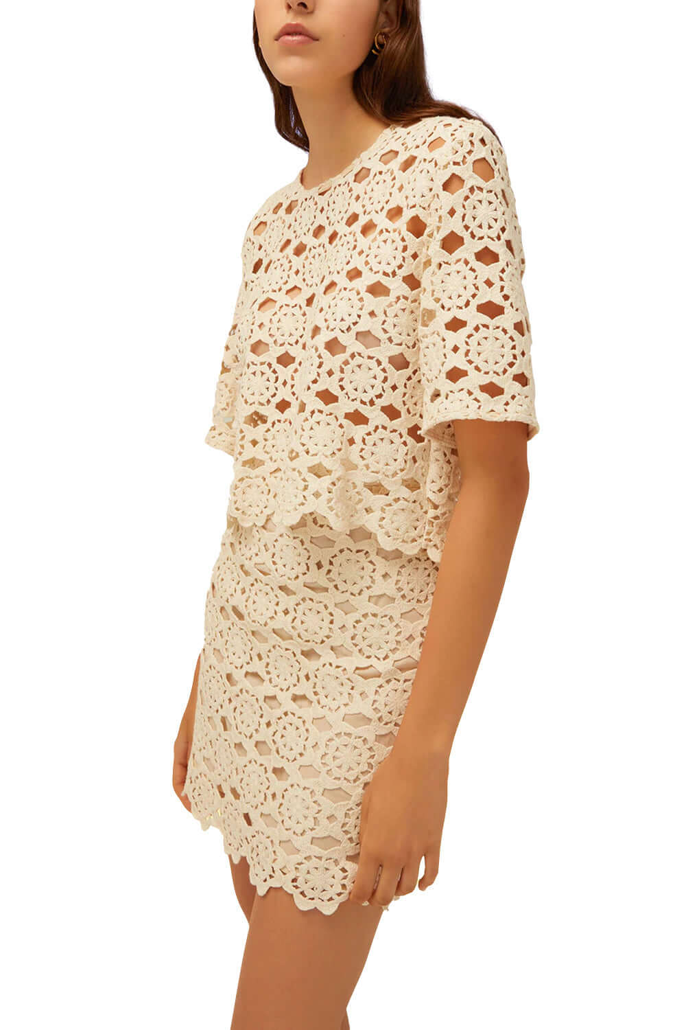 ISABELLE BLANCHE Top macramè Shirts & Tops ISABELLE BLANCHE