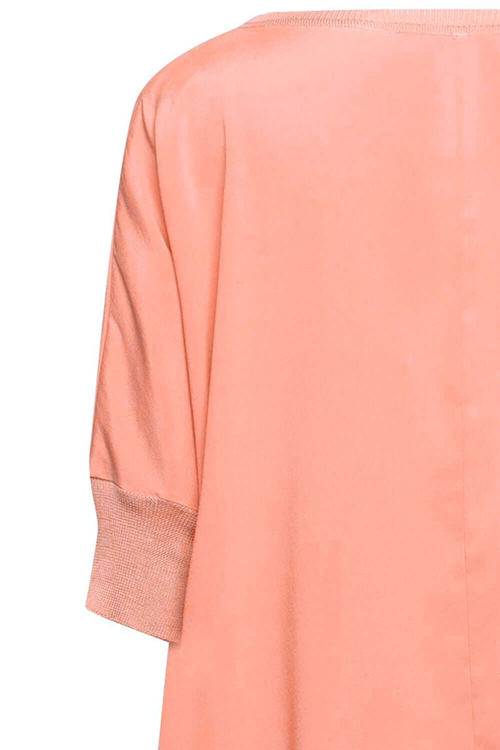 Blusa bordi in maglia in raso opaco - JUCCA JUCCA