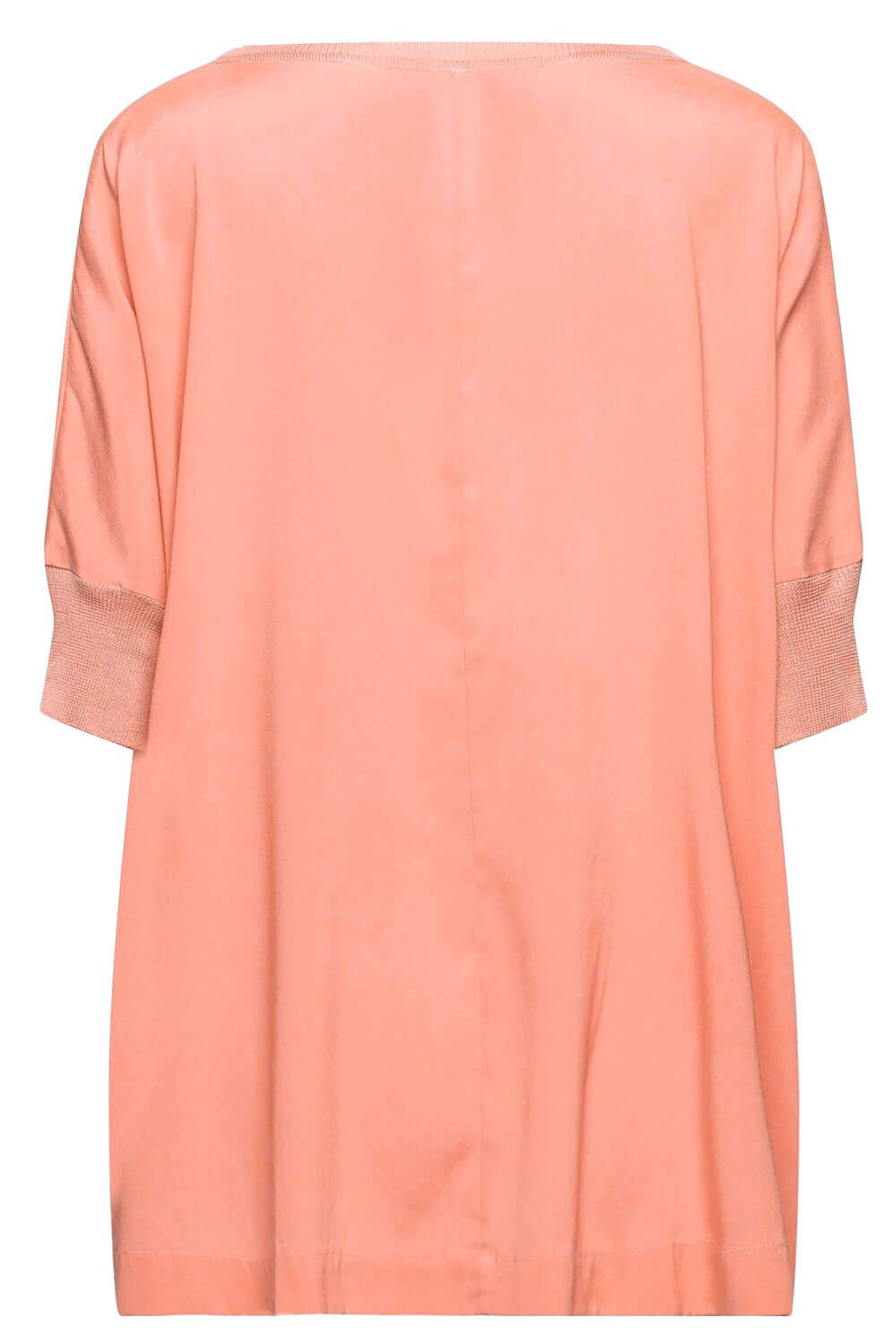 Blusa bordi in maglia in raso opaco - JUCCA JUCCA
