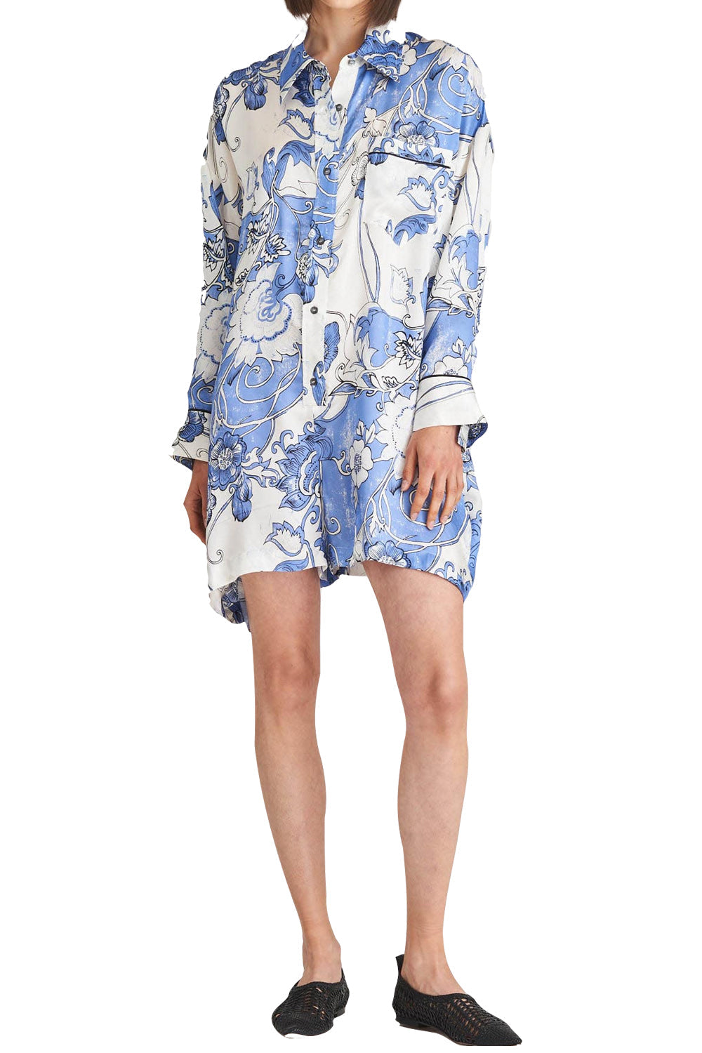 Tutina in twill a fantasia - JUCCA Clothing JUCCA