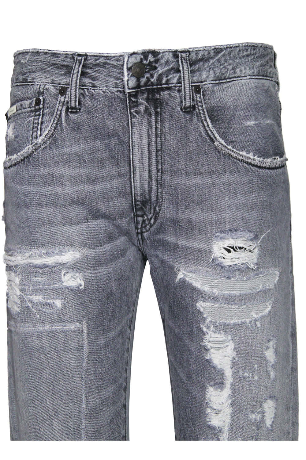 PEOPLE Jeans Carrot con abrasioni Pants PEOPLE