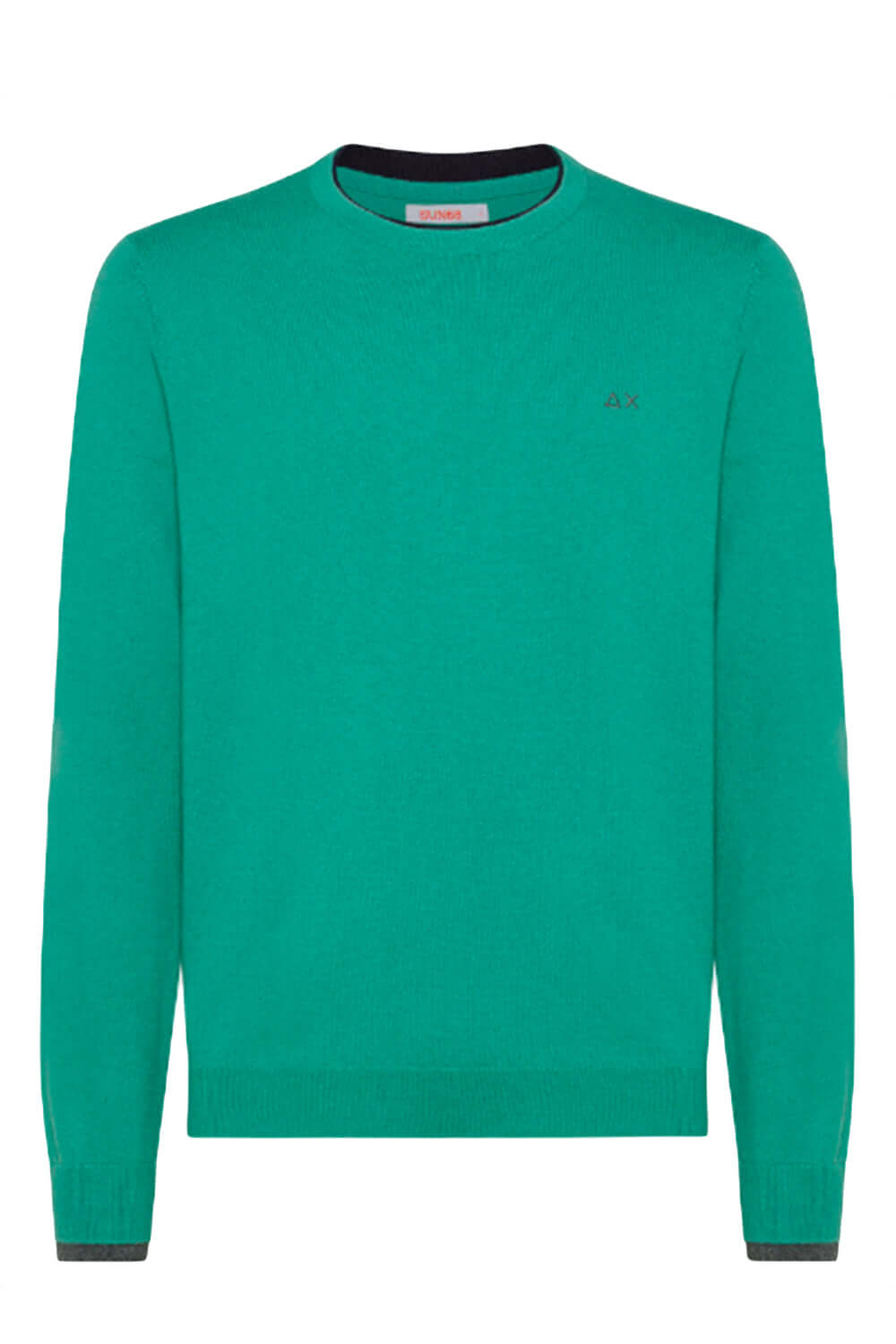 Maglia con girocollo a coste doppiato - SUN68 SUN 68