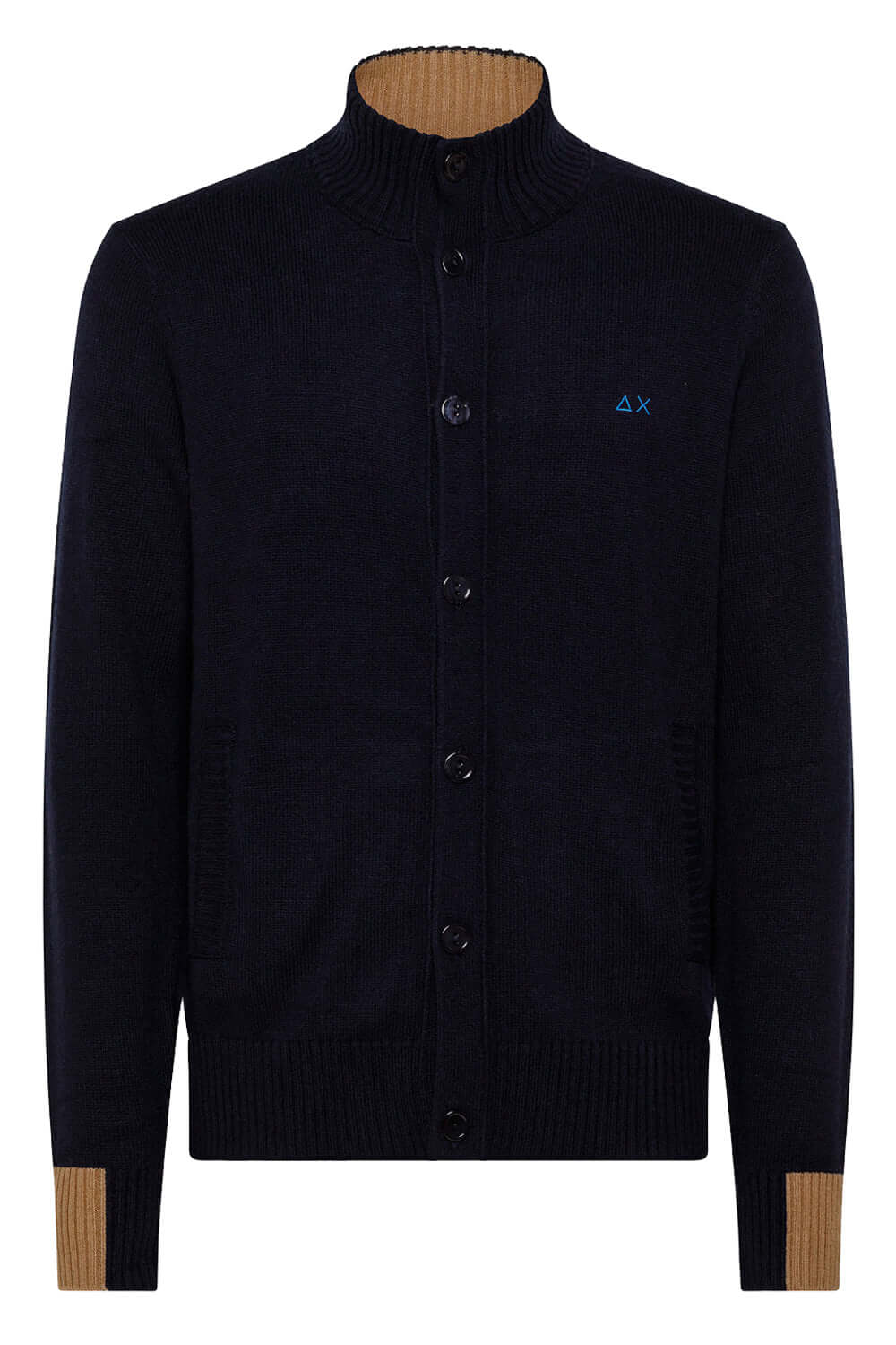 Cardigan con profili a contasto - SUN68 Cardigan SUN 68