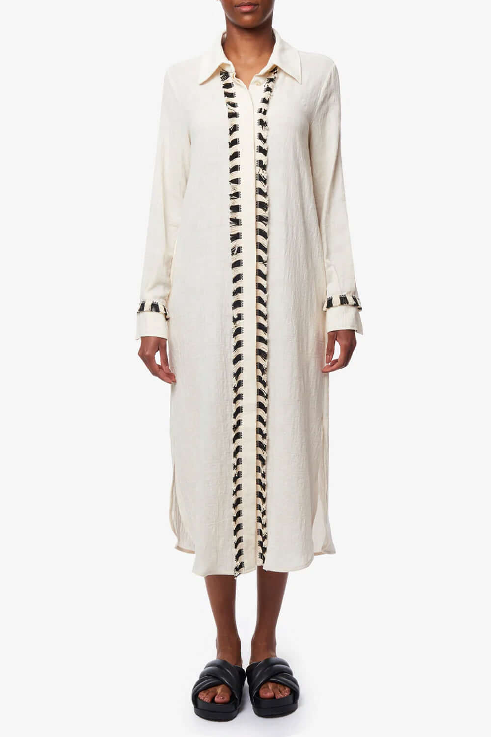 MAISON LYDIA Abito chemisier in lino Dresses LYDIA