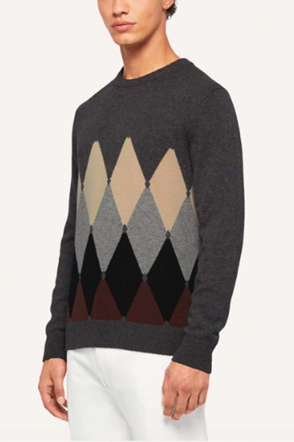 Maglia girocollo in cachemere - BALLANTYNE Maglia BALLANTYNE