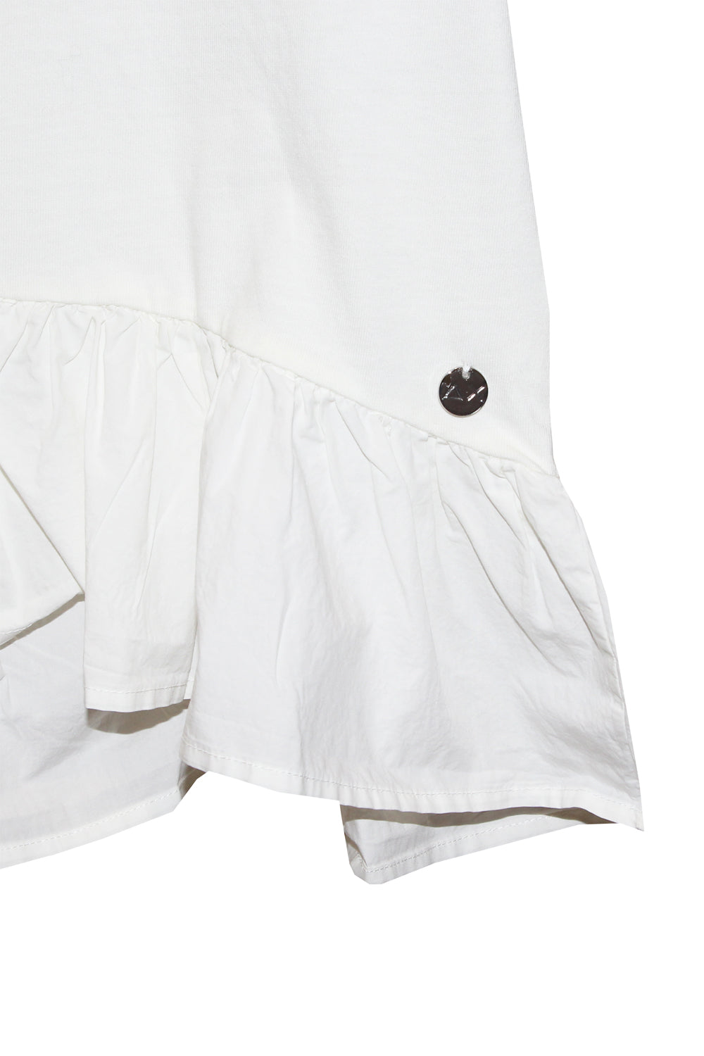 Tshirt doppio tessuto con balza - SUN68 T-shirt SUN 68