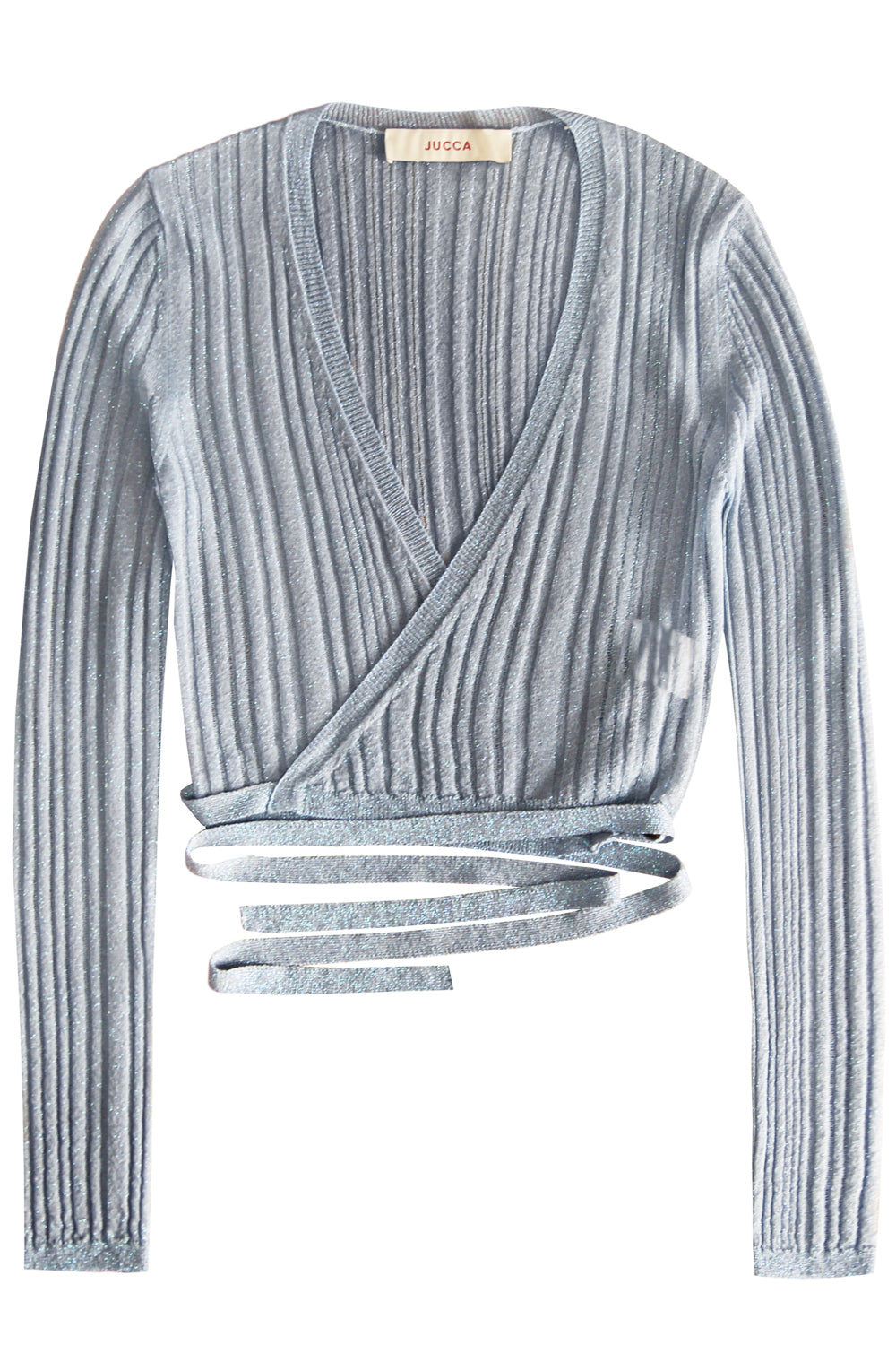 JUCCA Cardigan in magia lurex con incrocio