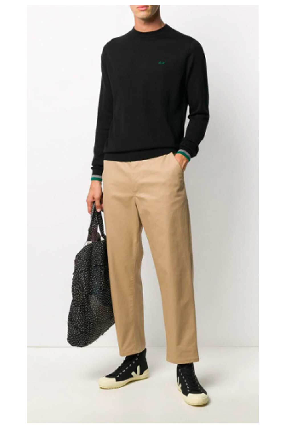 Maglia con bordini sui polsi - SUN68 Maglia SUN 68