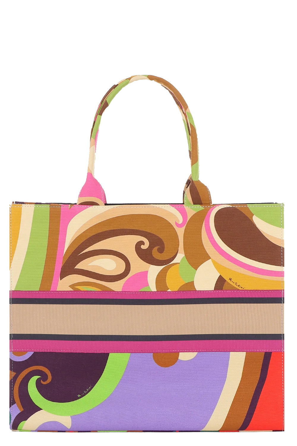 MISSBIKINI Borsa grande in canvas