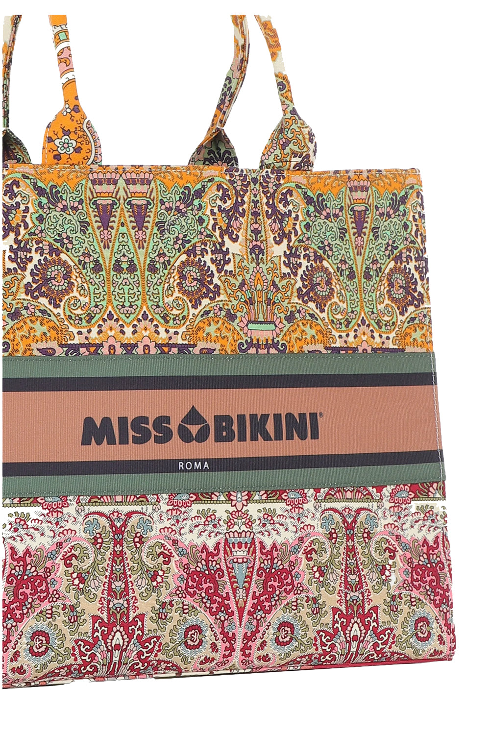 MISSBIKINI Borsa grande in canvas