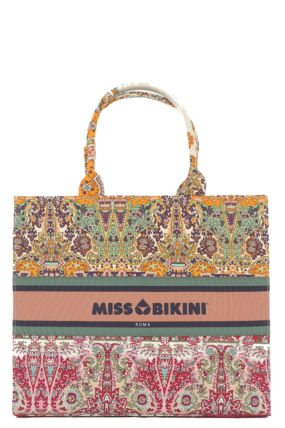 MISSBIKINI Borsa grande in canvas