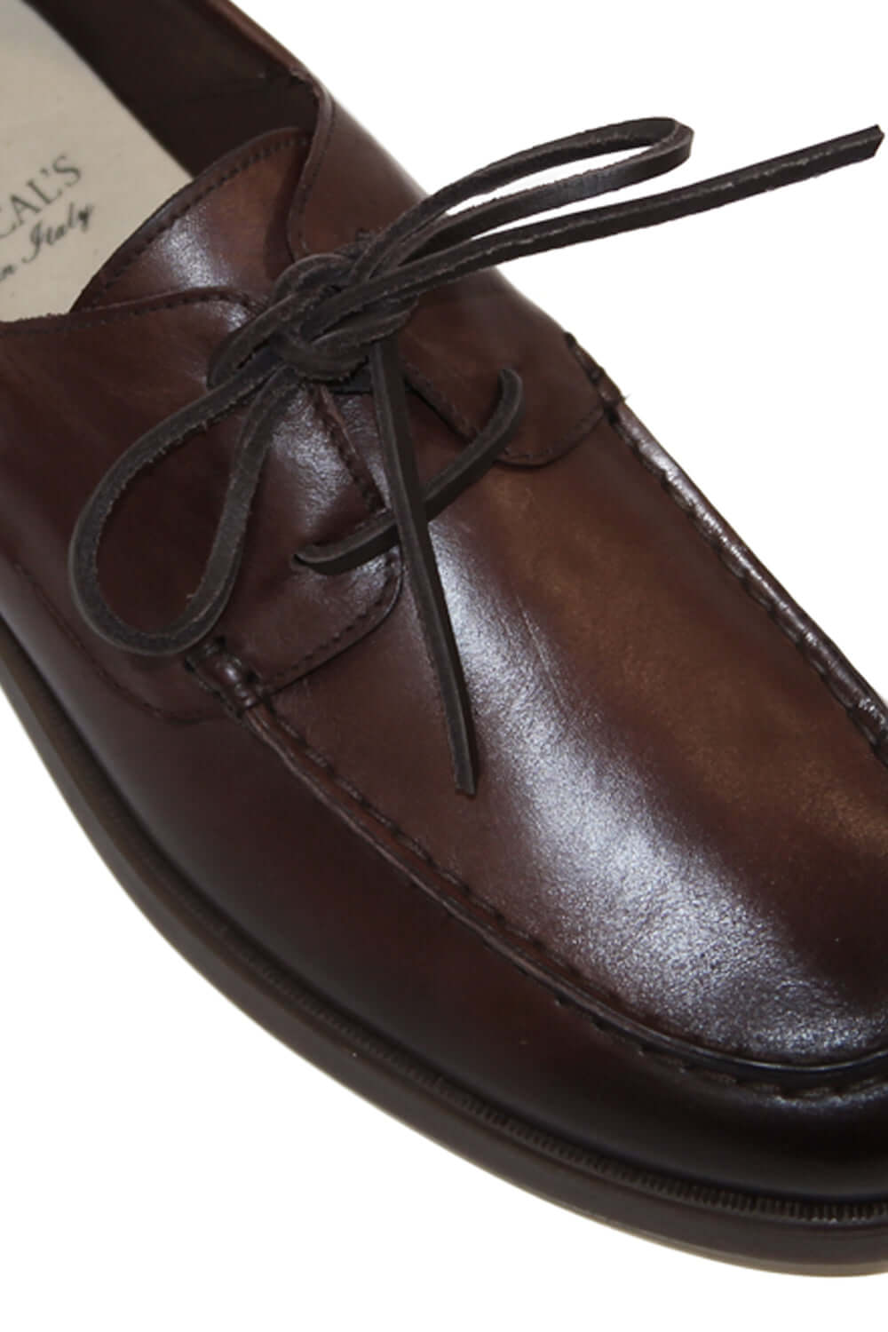 Mocassino in pelle con lacci - DOUCALS DOUCALS