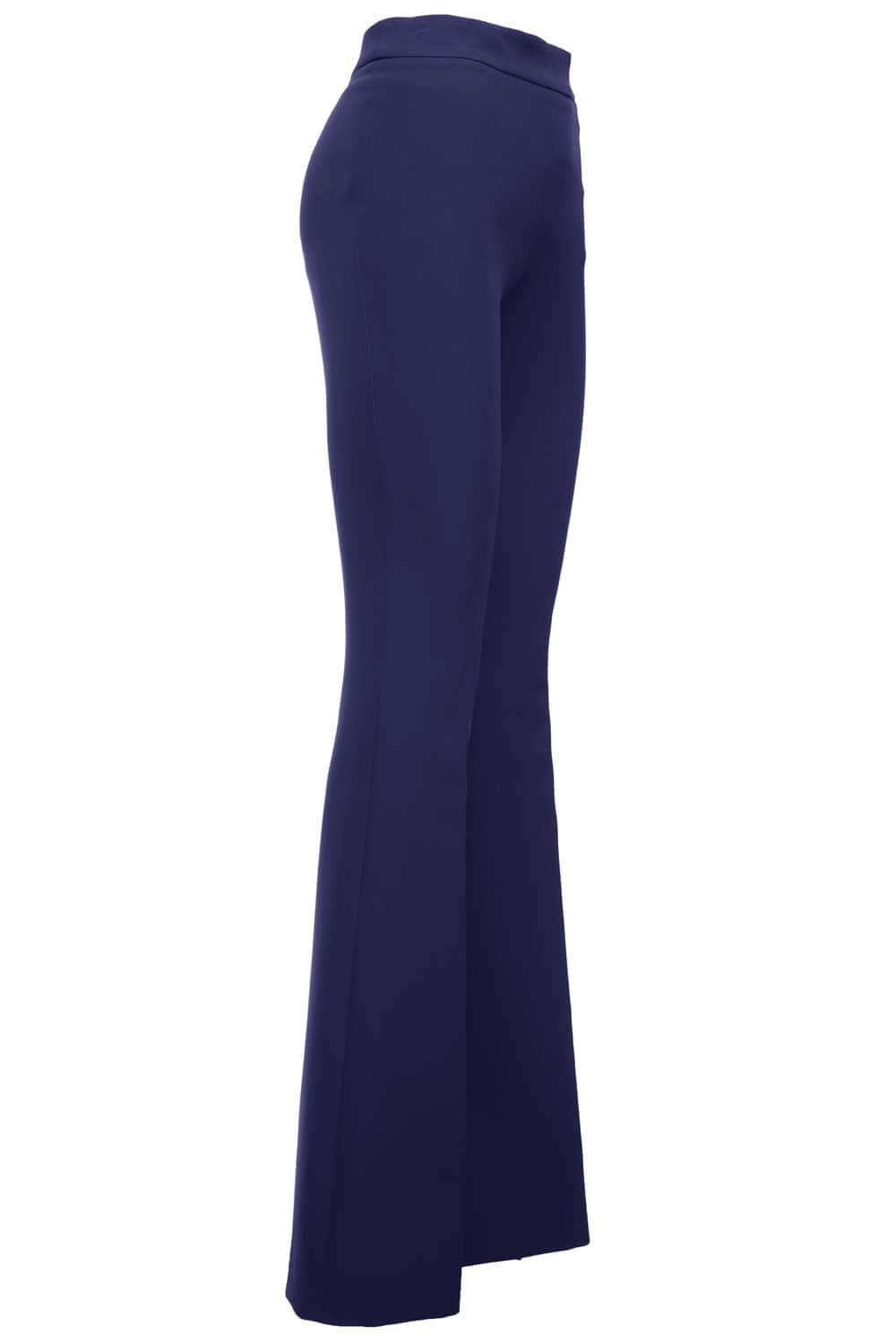 Pantalone in crepe a zampa - ALESSANDRO DELL'ACQUA Pantaloni ALESSANDRO DELL'ACQUA