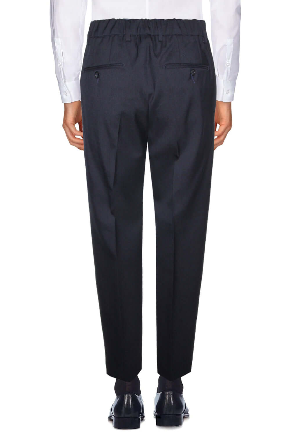 Pantaloni in lana con elastico - BE ABLE BE ABLE