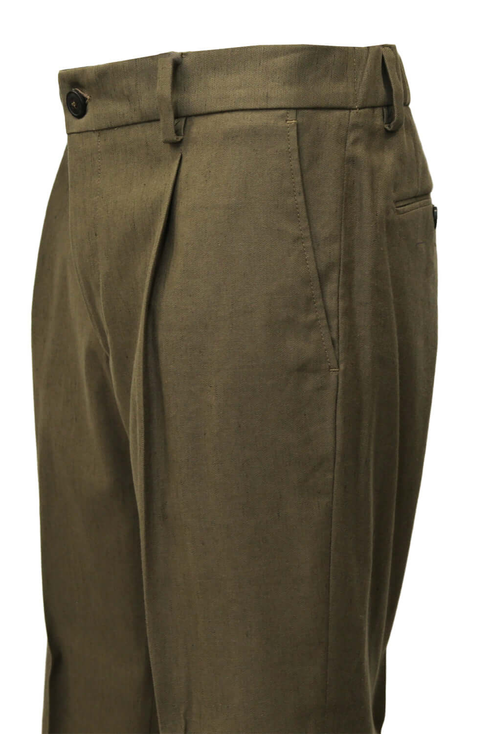 Pantalone con pence ed elastico - BE ABLE BE ABLE