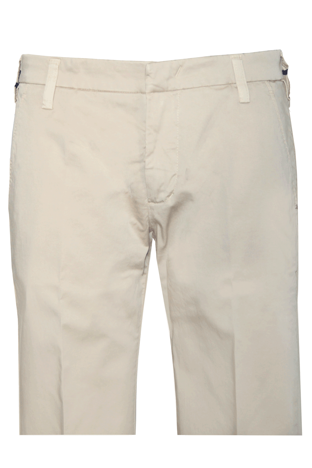Pantalone chiaro in cotone- ENTRE AMIS Pantaloni e jeans ENTRE AMIS   