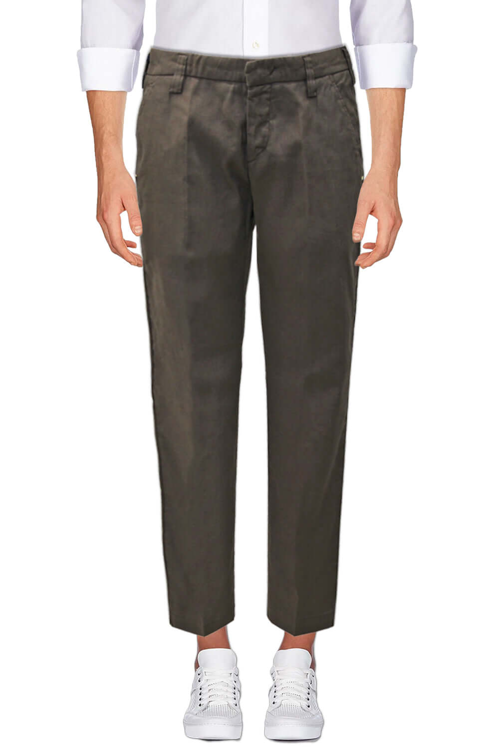 Pantalone in lino e cotone - ENTRE AMIS ENTRE AMIS