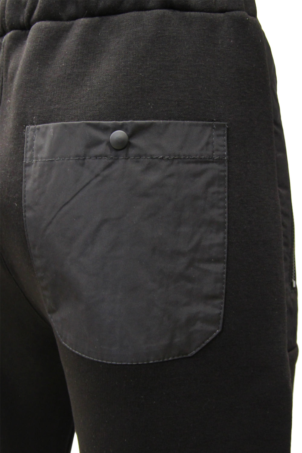 WHITE OVER Pantaloni con inserti in nylon Pants WHITE OVER