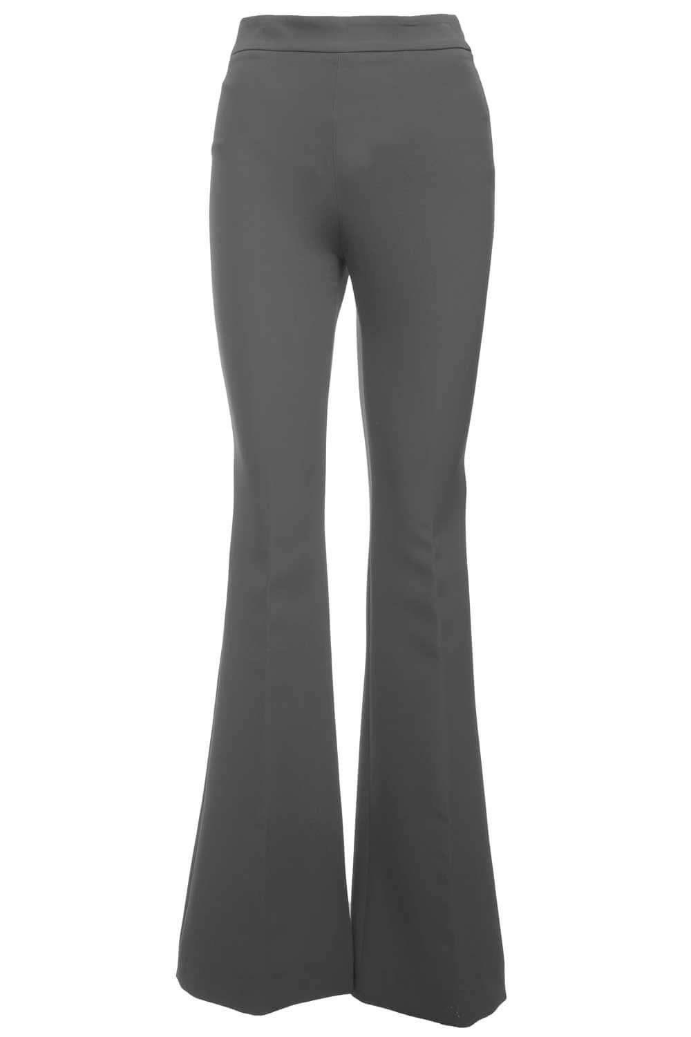 Pantalone in crepe a zampa .- ALESSANDRO DELL'ACQUA ALESSANDRO DELL'ACQUA