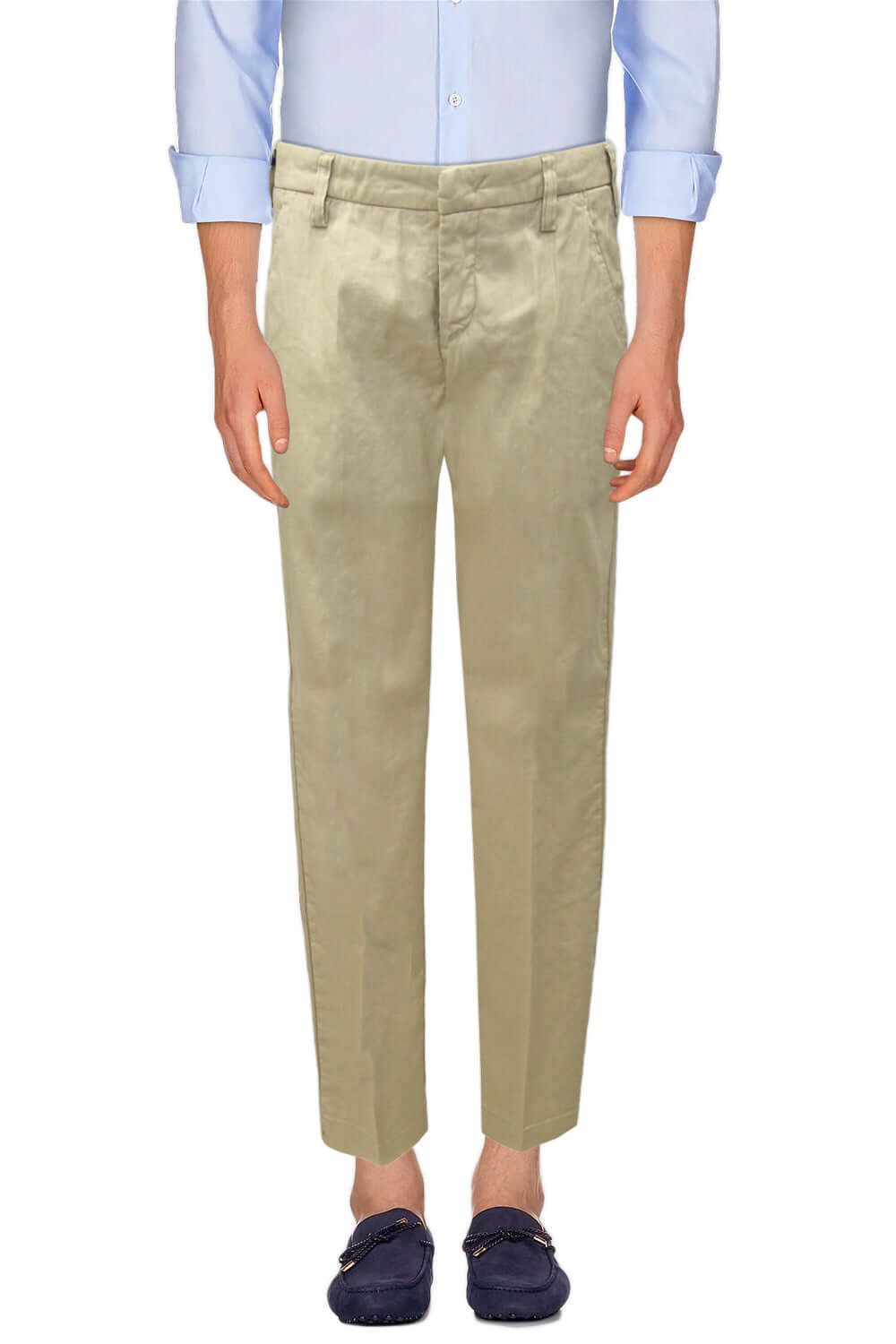 Pantalone in lino e cotone - ENTRE AMIS Pantaloni e jeans ENTRE AMIS