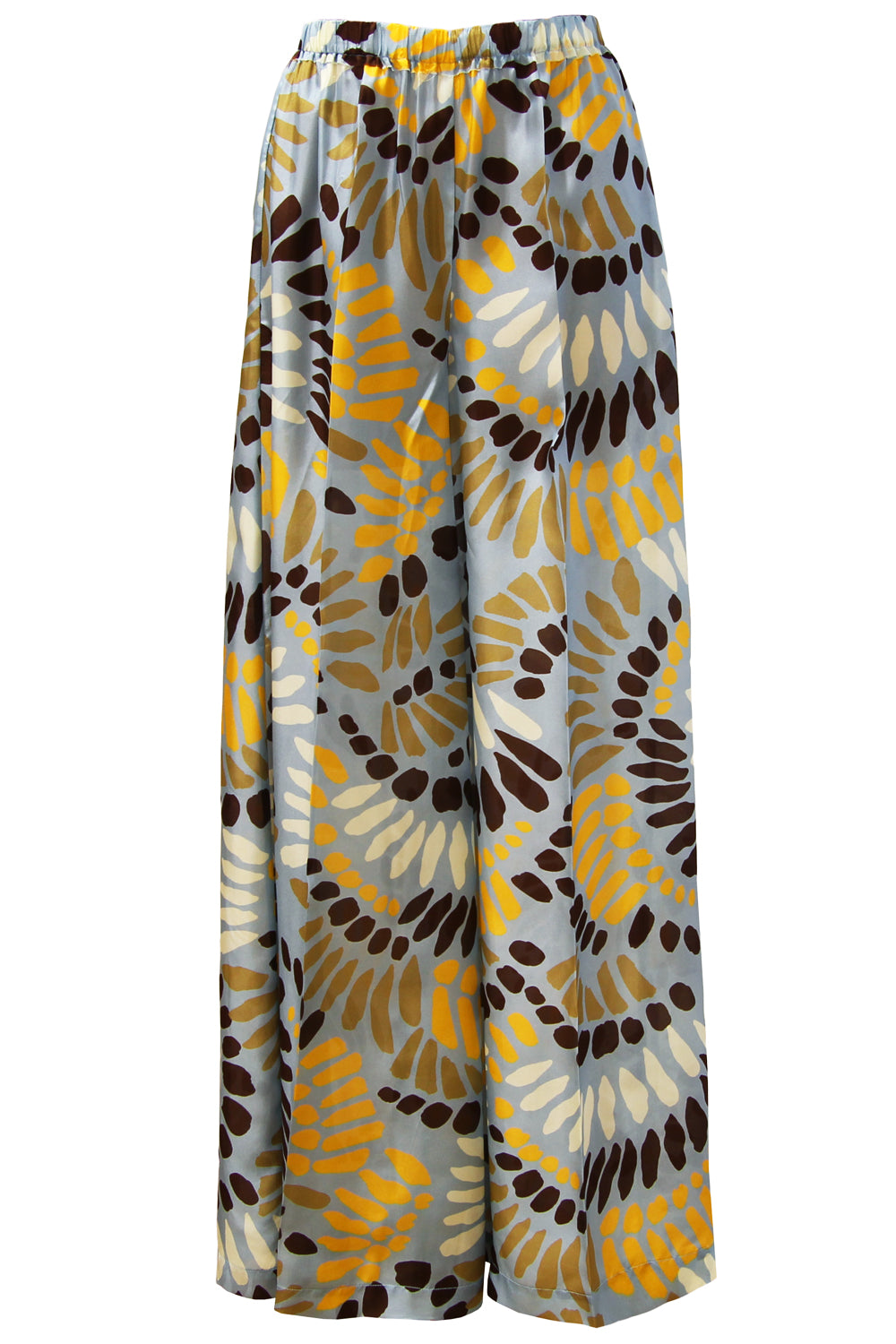 JUCCA Pantalone fantasia in seta JUCCA