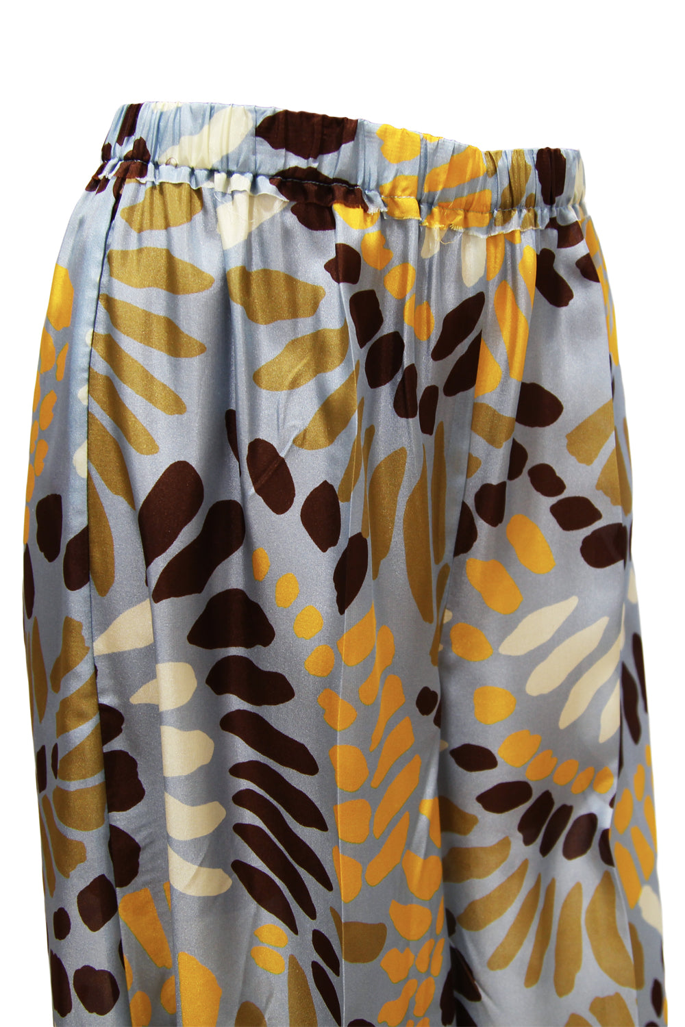 JUCCA Pantalone fantasia in seta JUCCA