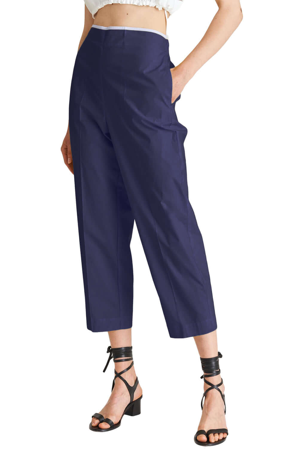Pantalone in cotone con elastico - JUCCA Pantalone JUCCA   