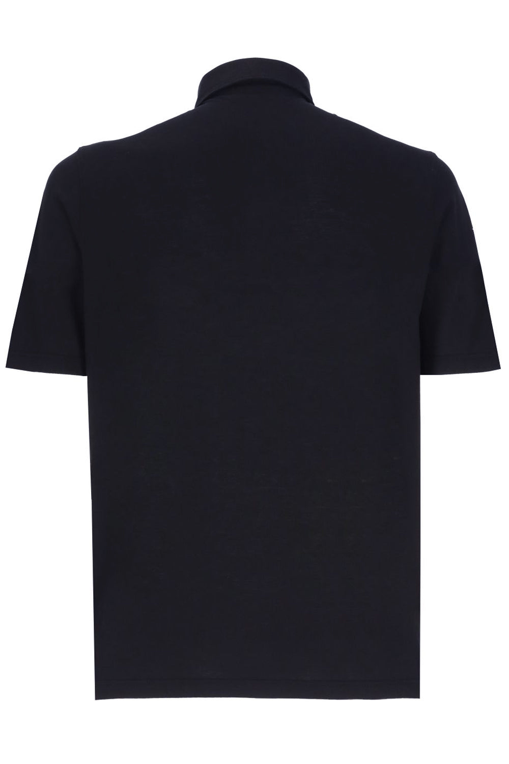 FILIPPO DE LAURENTIIS Polo in crepe FILIPPO DE LAURENTIIS