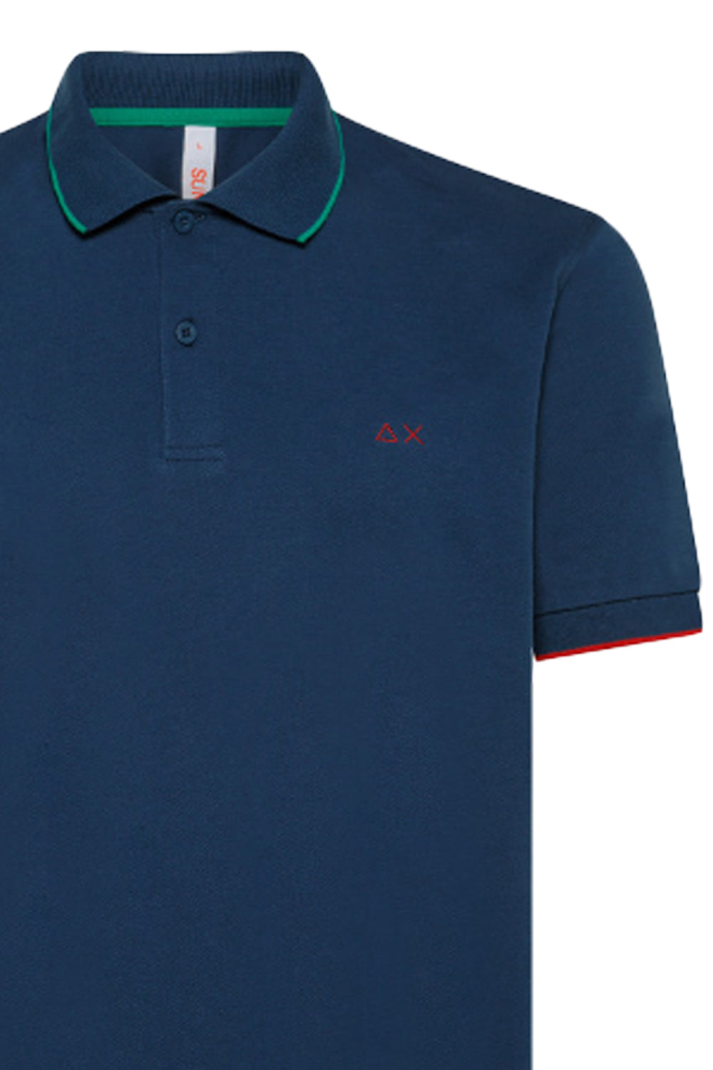 SUN68 Polo small stripes SUN 68