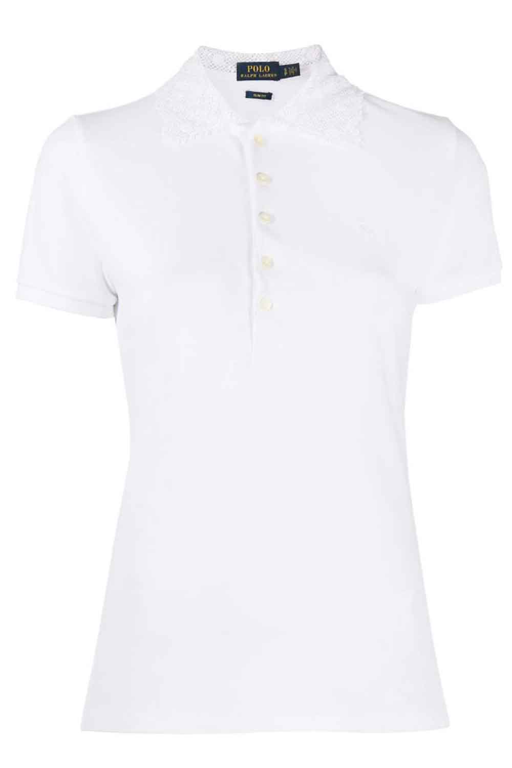 Polo con colletto ricamato - POLO RALPH LAUREN POLO RALPH LAUREN