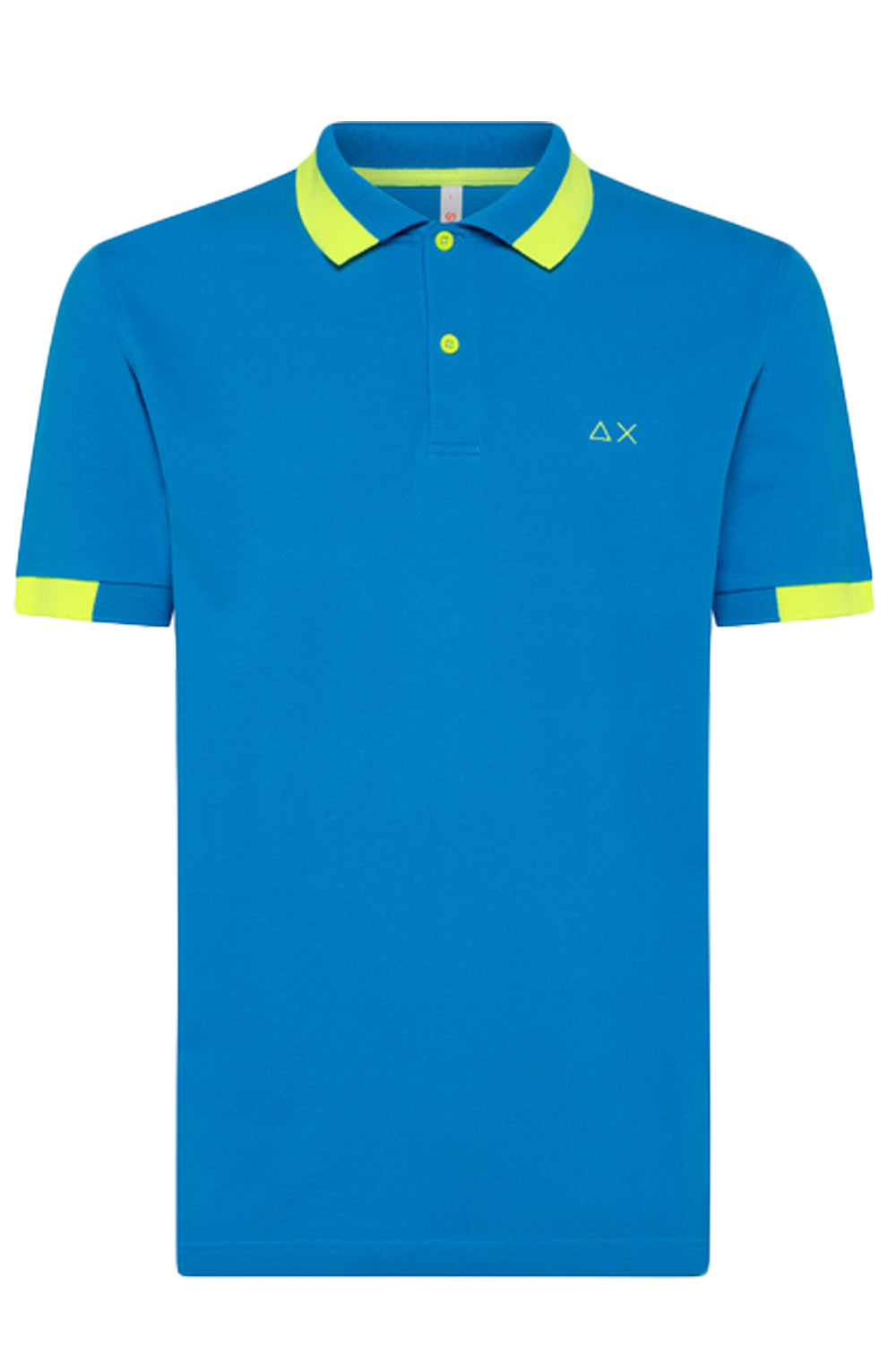 SUN 68 Polo big stripes fluo