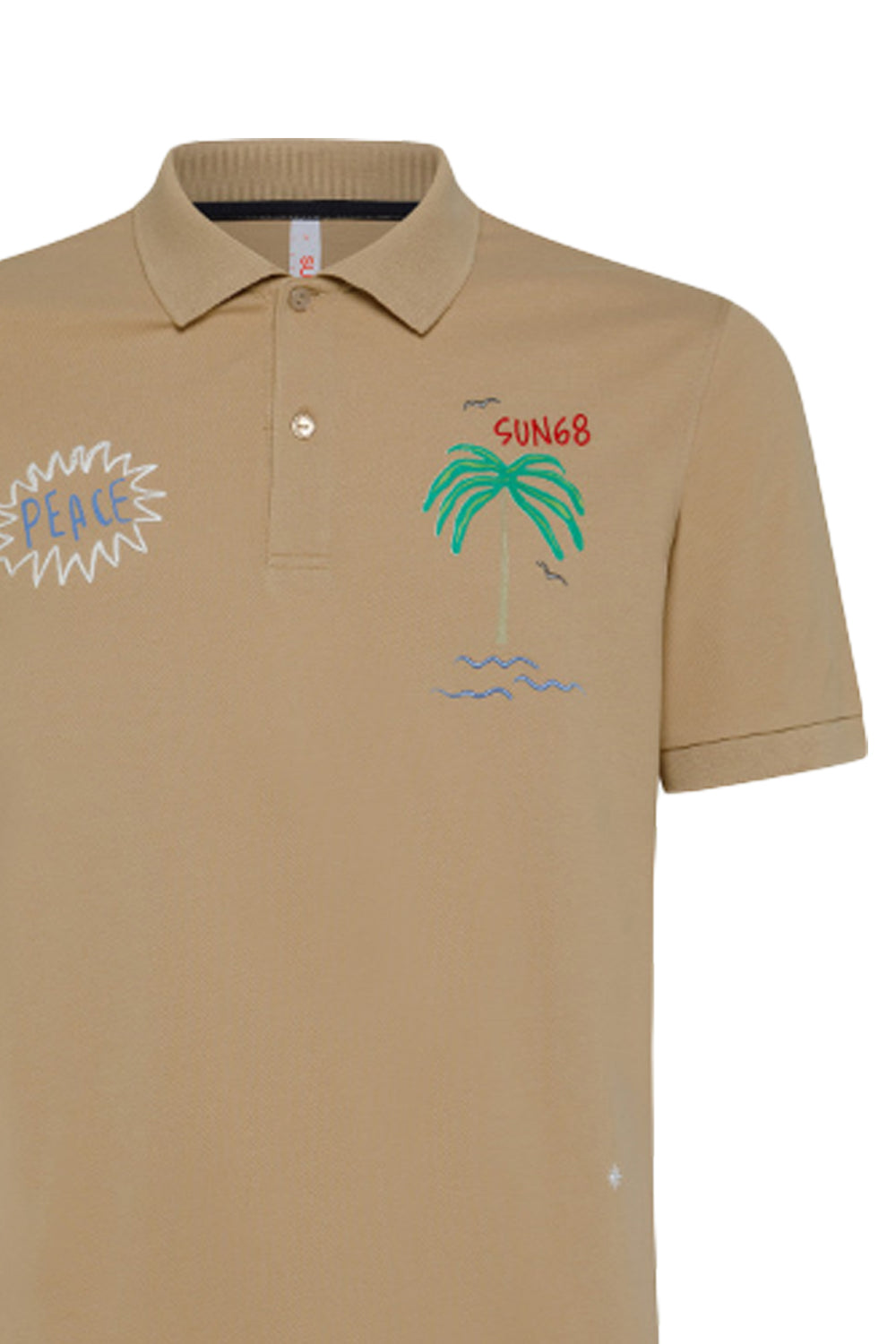 SUN 68 Polo embroidery fancy SUN 68