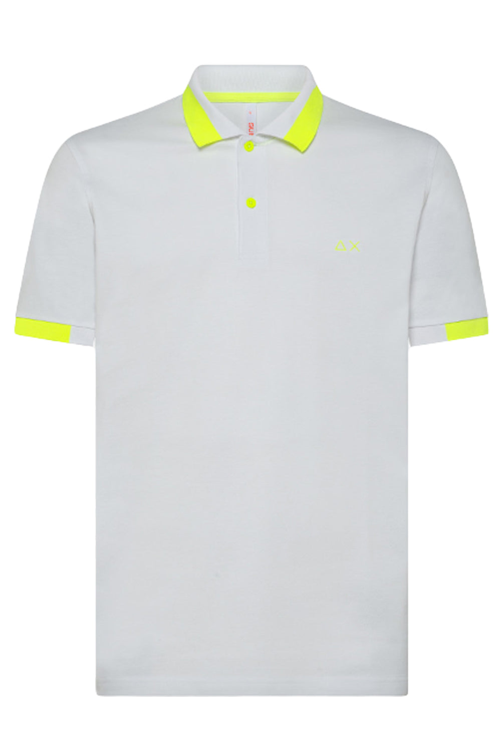 SUN 68 Polo big stripes fluo